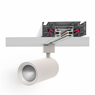 Профиль для монтажа однофазного шинопровода в натяжной потолок 2м ST-Luce ST001.129.00 