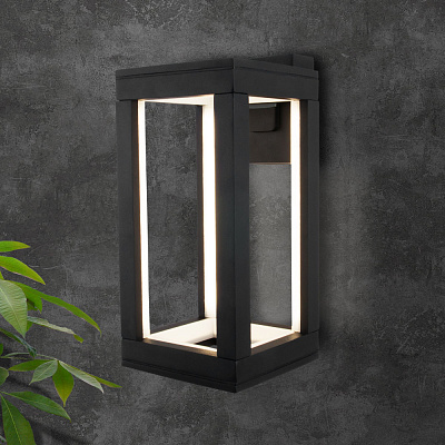 Уличный настенный светильник Elektrostandard Frame a051855