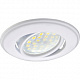Встраиваемый светильник Ecola MR16 DH03 GU5.3 поворотный выпуклый белый 25x88 FW1601EFS