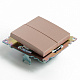Переключатель 2-клавишный (механизм), STEKKER Катрин GLS10-7107-02, 250V, 10А, шампань