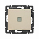 Переключатель на два направления с подсветкой бежевый Legrand Valena Classic 774326
