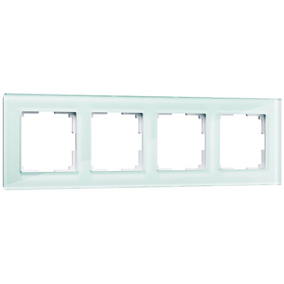 Рамка на 4 поста Werkel Favorit WL01-Frame-04 стекло a031478