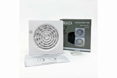 Накладной вентилятор Seicoi SMPS04-01 White (короткий патрубок) 21-0005-126