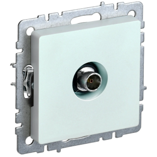 Розетка TV оконечная IEK Brite РТВ11-0-БрЖ жемчуг BR-A10-O-K36