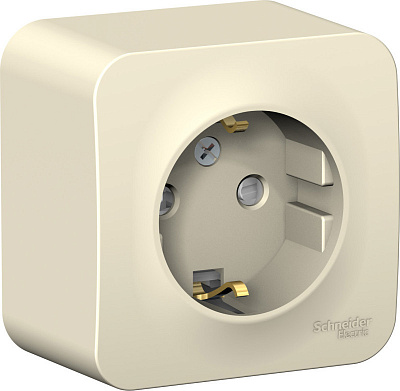Розетка SE Blanca молочный BLNRA011112
