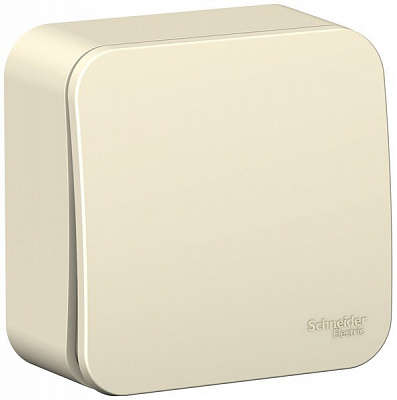 Выключатель одноклавишный SE Blanca молочный BLNVA061002