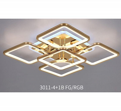 Потолочная люстра Sfera Sveta 3011/4+1 FGD+RGB