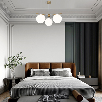 Люстра Eurosvet 60147/3 латунь Marbella a063853