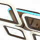 Люстра потолочная EVOLED Samuro SLE500172-04RGB