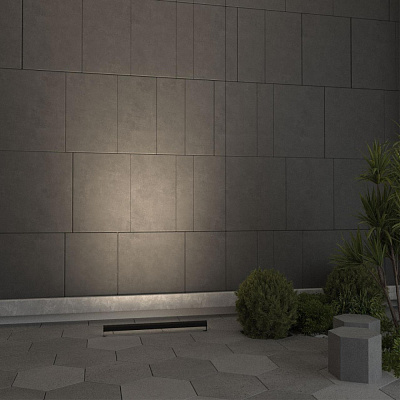 Фасадный поворотный светильник Odeon Light Graze 7040/22WL