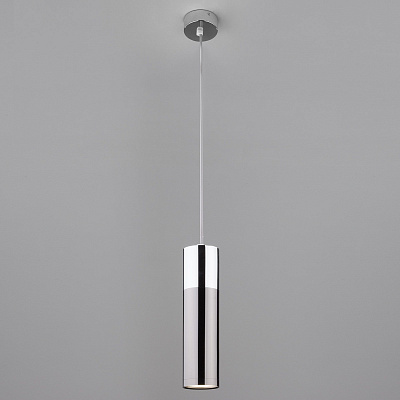 Подвесной светильник Eurosvet 50135/1 LED хром/черный жемчуг 00000084445