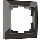 Рамка для розетки на 1 пост серо-коричневый Werkel Fiore W0012207 a051034