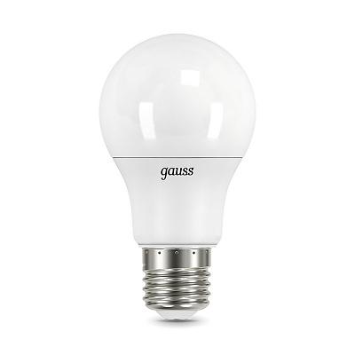 Лампа Gauss A60 12W 1140lm 3000K Е27 диммирование LED 1/10/50 102502112-S
