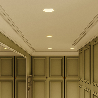 Светильник Gauss Slim круг 6W 360lm 3000K 180-265V LED 939111106