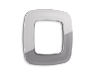 Рамка OMEGA Radian (Сталь Стекло органическое) на 1 пост OF320501