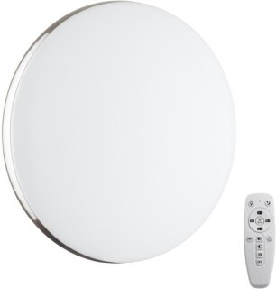 Светильник SONEX RINGO 7600/DL TAN SN LED 48Вт ДУ 3000-4200-6300К D400 белый хром