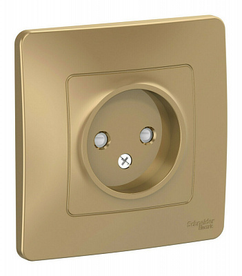 Розетка SE Blanca титан BLNRS000114