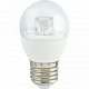Лампа светодиодная Ecola Globe Premium 7W G45 E27 4000K с линзой K7FV70ELC