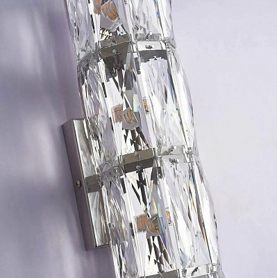 Бра W2405E/4A CHROME+CLEAR