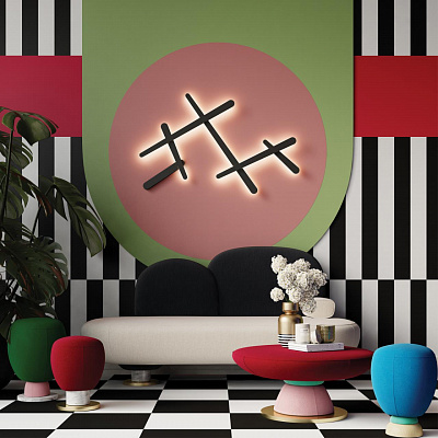 Настенный светодиодный светильник Odeon Light Rudy 4231/36WB