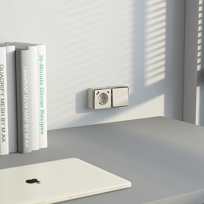 Переключатель одноклавишный проходной Werkel Gallant слоновая кость a051548