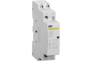 Контактор модульный 2полюсной однофазный КМ20-20М AC MKK11-20-20 IEK МАСТЕР-ВЫКЛЮЧАТЕЛЬ