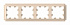 Рамка на 4 поста SE AtlasDesign Antique песочный ATN101204