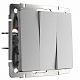 Выключатель трехклавишный Werkel W1130006 серебряный a051503