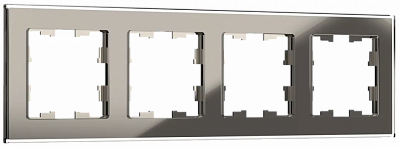 Рамка на 4 поста IEK Brite РУ-4-2-БрД BR-M42-G-K30
