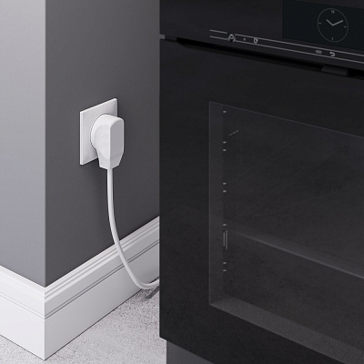 Розетка с вилкой для электроплиты 32А 250В коробка в стену Werkel белые W1189201 a053500