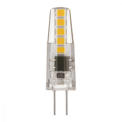 Упаковка светодиодных ламп 5шт Elektrostandard G4 3W 3300K прозрачная 4690389051692