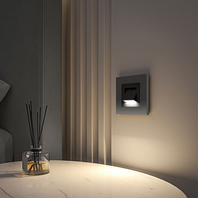 Встраиваемая LED подсветка Werkel черный a064562