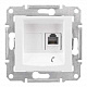 Розетка RJ11 белая SE Sedna SDN4101121