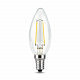 Лампа Gauss Filament Свеча 9W 680lm 2700К Е14 LED 103801109 (2 шт)