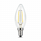 Лампа Gauss Filament Свеча 9W 680lm 2700К Е14 LED 103801109