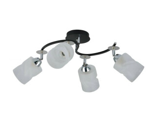 Потолочная люстра Sfera Sveta 74403/4 BLACK+CHROME