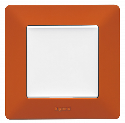 Лицевая панель для выключателей одноклавишных белая Legrand Valena Life 755000