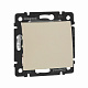 Выключатель одноклавишный бежевый Legrand Valena Classic 774301