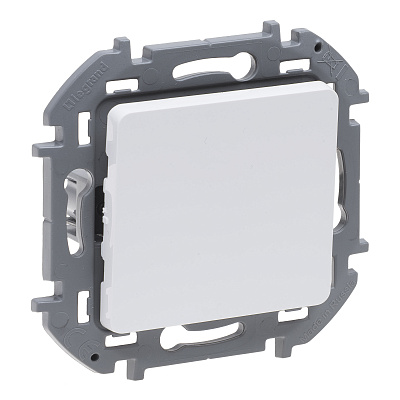 Выключатель без фиксации белый Legrand Inspiria 673690