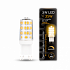 Лампа Gauss G9 AC185-265V 3W 280lm 2700K LED 107309103