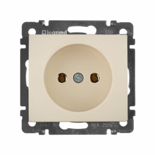 Розетка 2К бжевая Legrand Valena Classic 774316