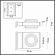 Уличный настенный светильник Odeon Light Vart 6654/6WL