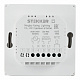 Терморегулятор Wi-Fi (механизм), STEKKER Эмили, 250В, 3500Вт, RSW00-5119-01, белый фарфор, soft touch