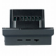 Терморегулятор Wi-Fi (механизм), STEKKER Эмили, 250В, 3500Вт, RSW00-5119-05, черный уголь, soft touch