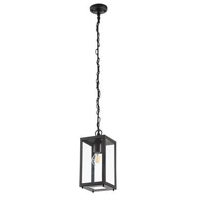 Уличный настенный светильник Arte Lamp Belfast A4569SO-1BK
