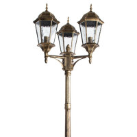 Садово-парковый светильник Arte Lamp Genova A1207PA-3BN