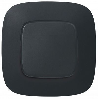 Лицевая панель для выключателей одноклавишных антрацит Legrand Valena Alure 755008