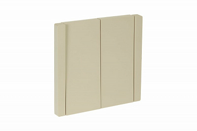 Выключатель 2-клавишный IEK FORTEPIANO 10А FP405 ваниль FP-V20-0-10-1-K10