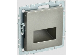 Подсветка LED встраиваемая IEK Brite ПЛ20-БрШ шампань BR-FL20-K37