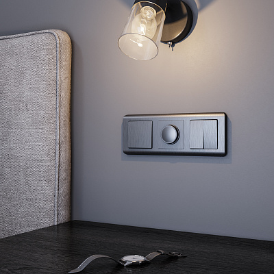 Рамка на 3 поста Werkel Stream W0032104 графит a051268